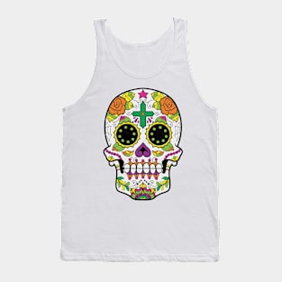 Cross Calavera Tank Top